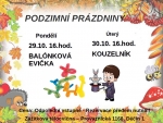 Rákosníček Děčín připravil program na podzimní prázdniny