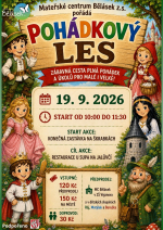 Mateřské centrum Bělásek z. s. pořádá Pohádkový les