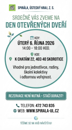Den otevřených dveří ve Spirále