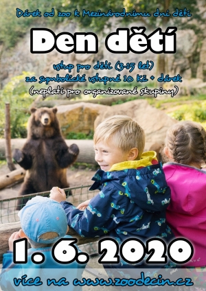 Den dětí oslaví zoo vstupem pro děti jen za desetikačku
