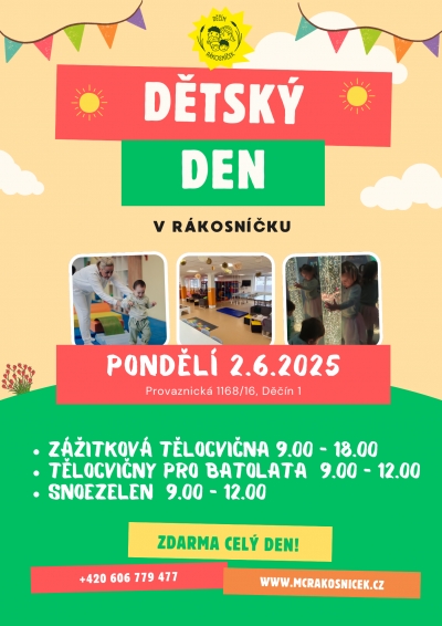 Dětský den v Rákosníčku Děčín, z.s.