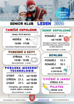 Lednov&eacute; akce v Senior klubu R&aacute;kosn&iacute;ček Děč&iacute;n