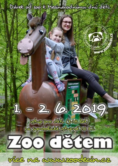 Přijďte si užít Mezinárodní den dětí do zoo