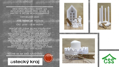Den otevřených dveří na Azylovém domě pro muže a matky s dětmi