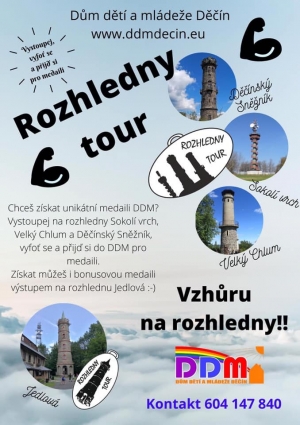 Rozhledny tour s DDM Děčín